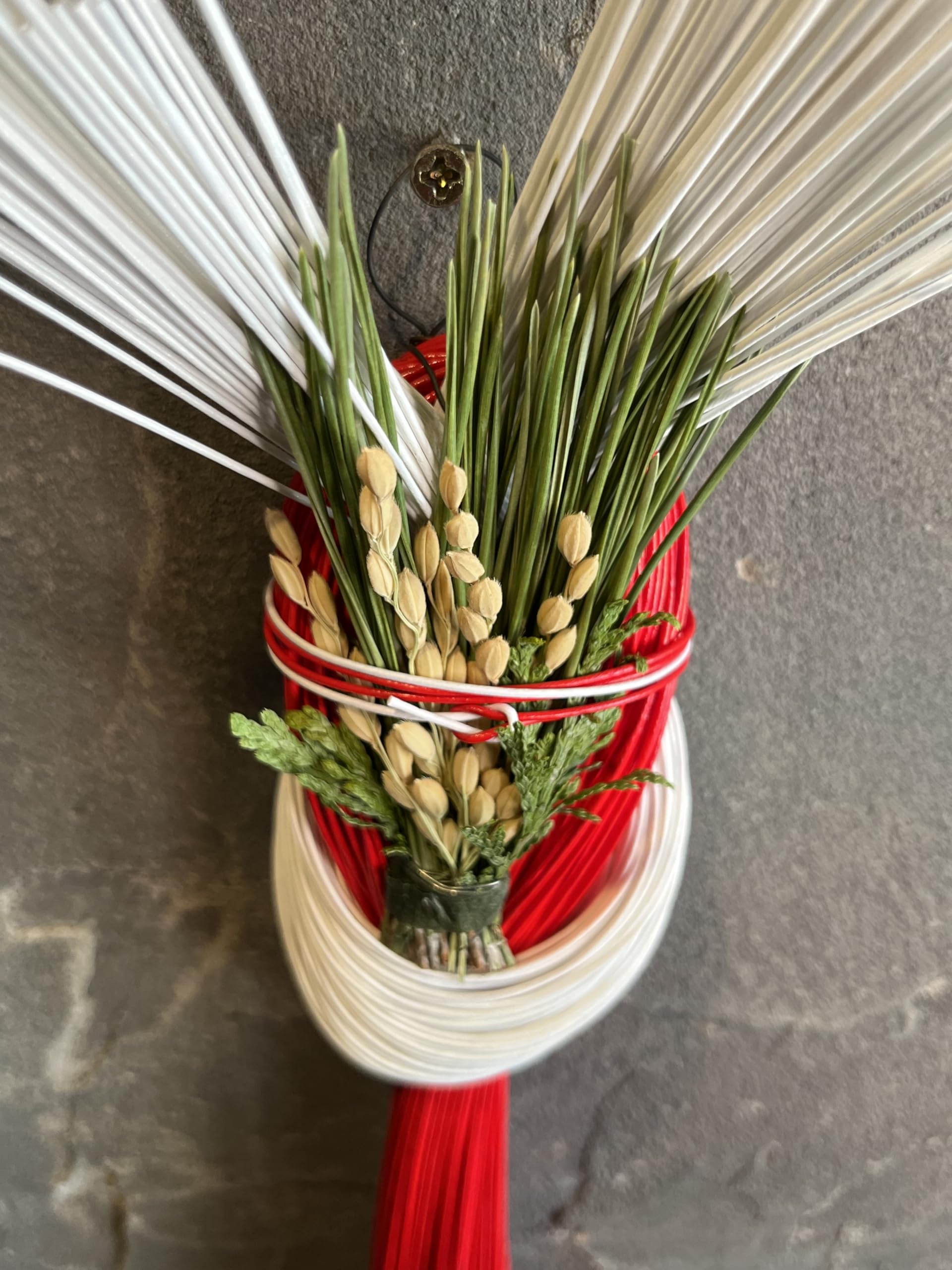 Amazon｜【Risa la fuente オリジナル】2025年正月用しめ縄 水引結び